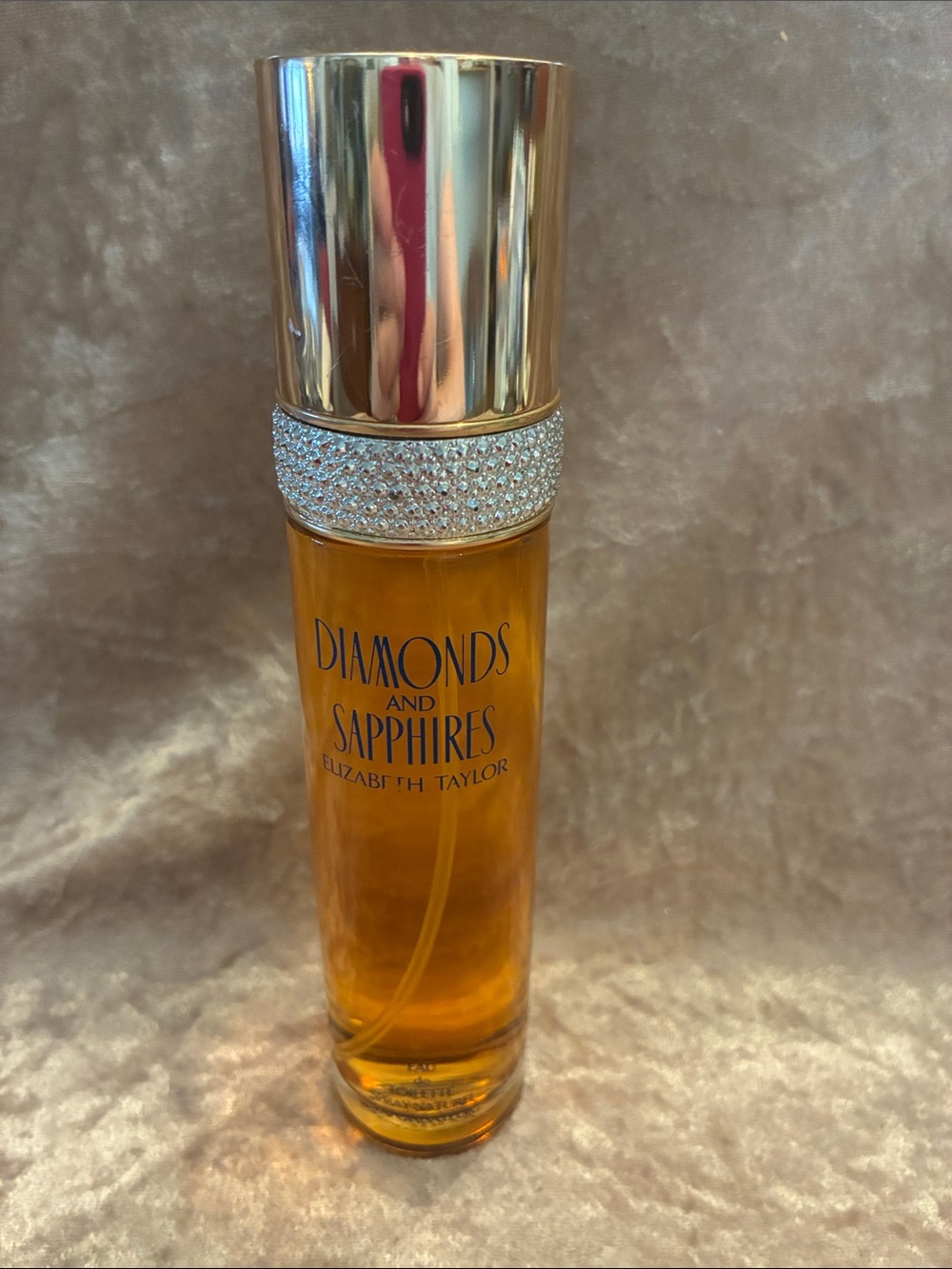 Diamonds and Sapphires Elizabeth Taylor Women's Fragrance Spray - Gold